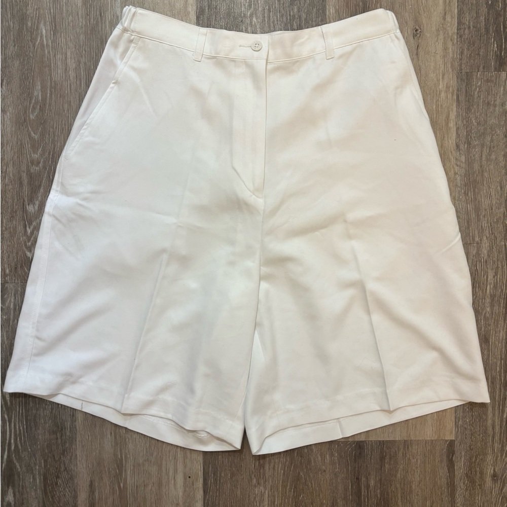 Classic White Women's Shorts